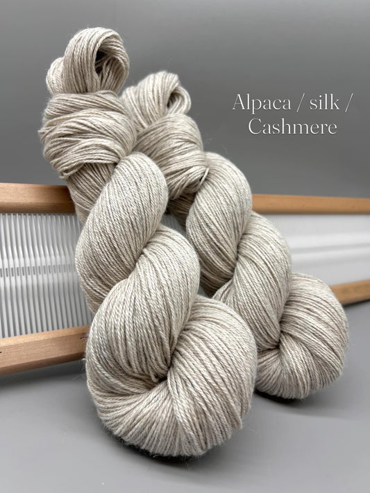 Natural Alpaca Silk Cashmere