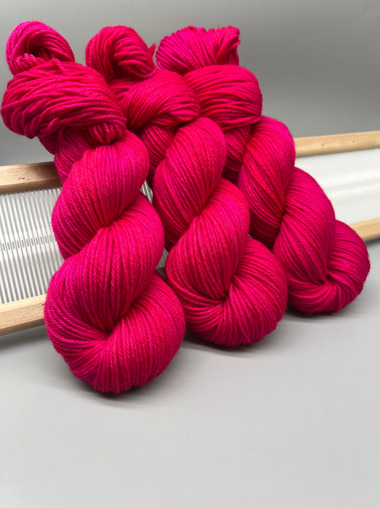 Hot Pink and Orange